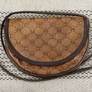 Vintage Morabito Paris coated canvas crossbody